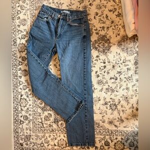 Garage Women's Straight Leg Blue Jeans